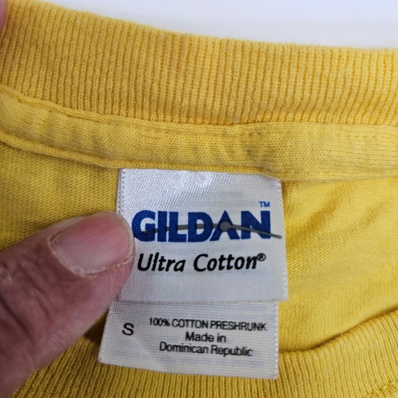 Cody Roadhouse Diner Cotton Yellow Graphic T Shirt Size S - Picture 3 of 9